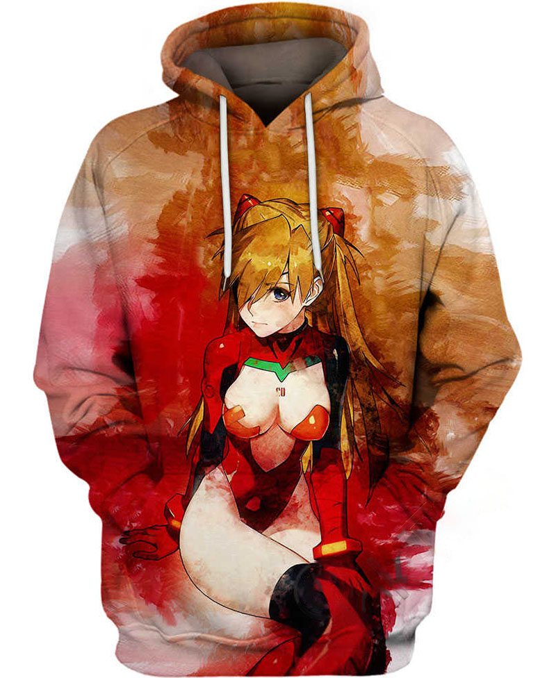 Asuka Langley Hoodie 3D