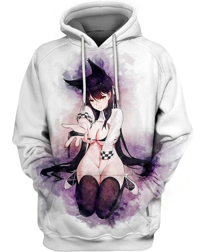 Atago Azur Lane Hoodie 3D
