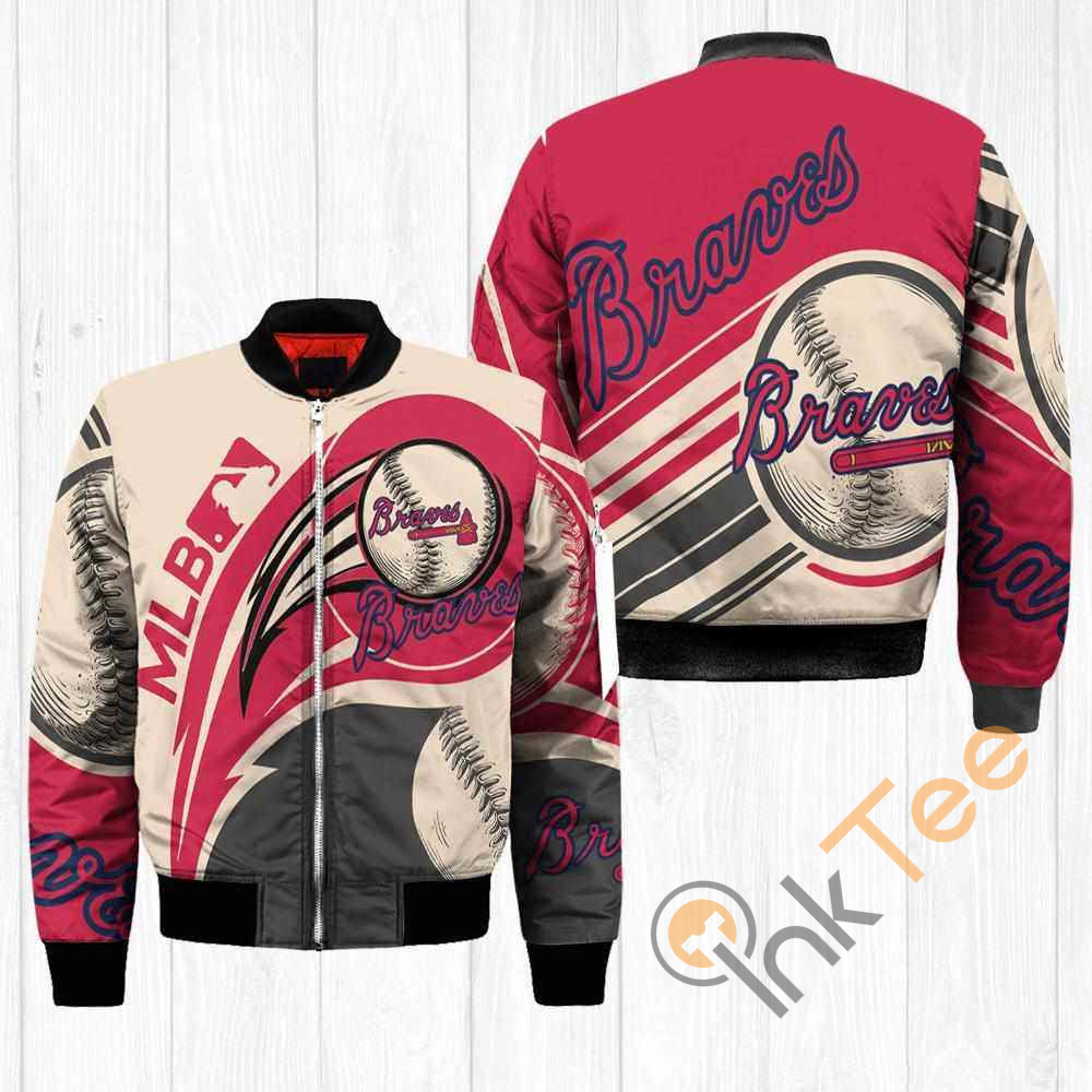 Atlanta Braves MLB Balls Apparel Best Christmas Gift For Fans Bomber Jacket