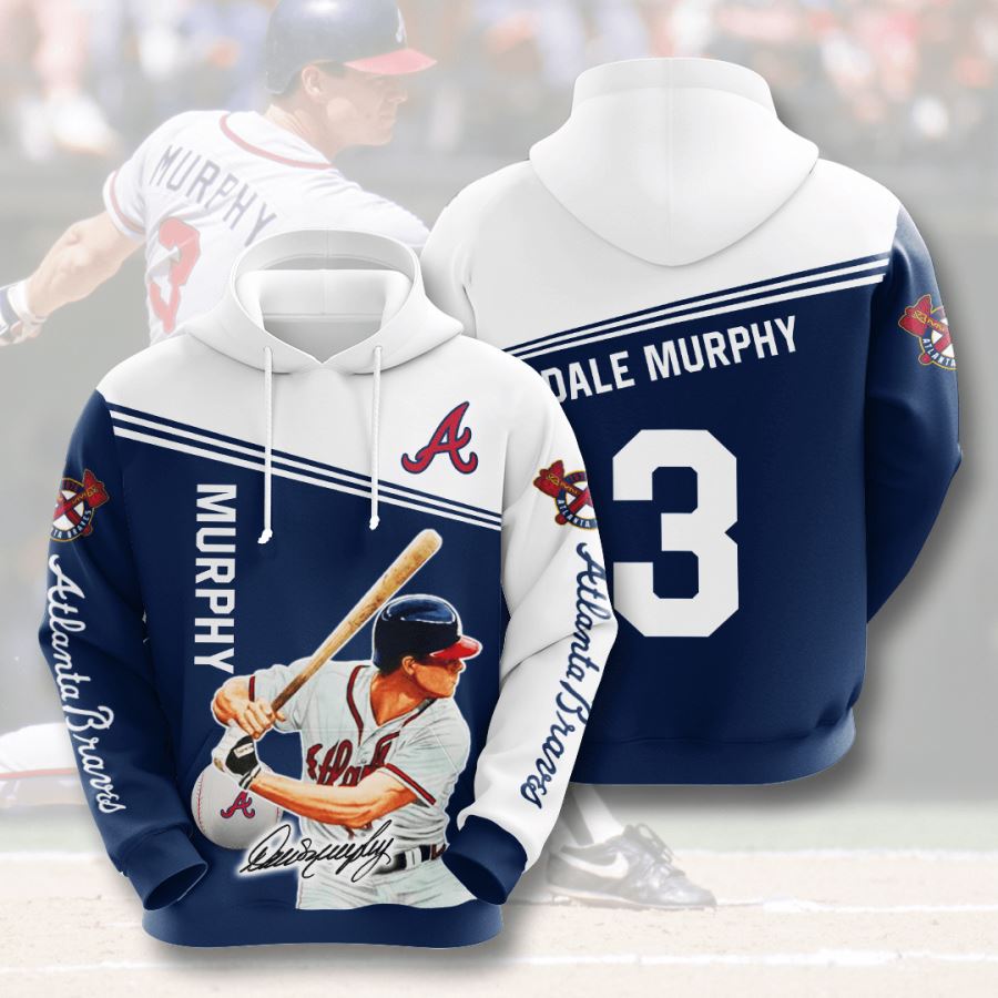 Atlanta Braves Custom Hoodie 3D