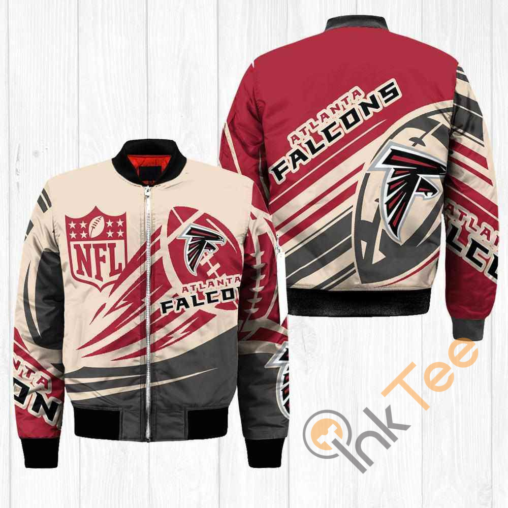 Atlanta Falcons NFL Balls Apparel Best Christmas Gift For Fans Bomber Jacket