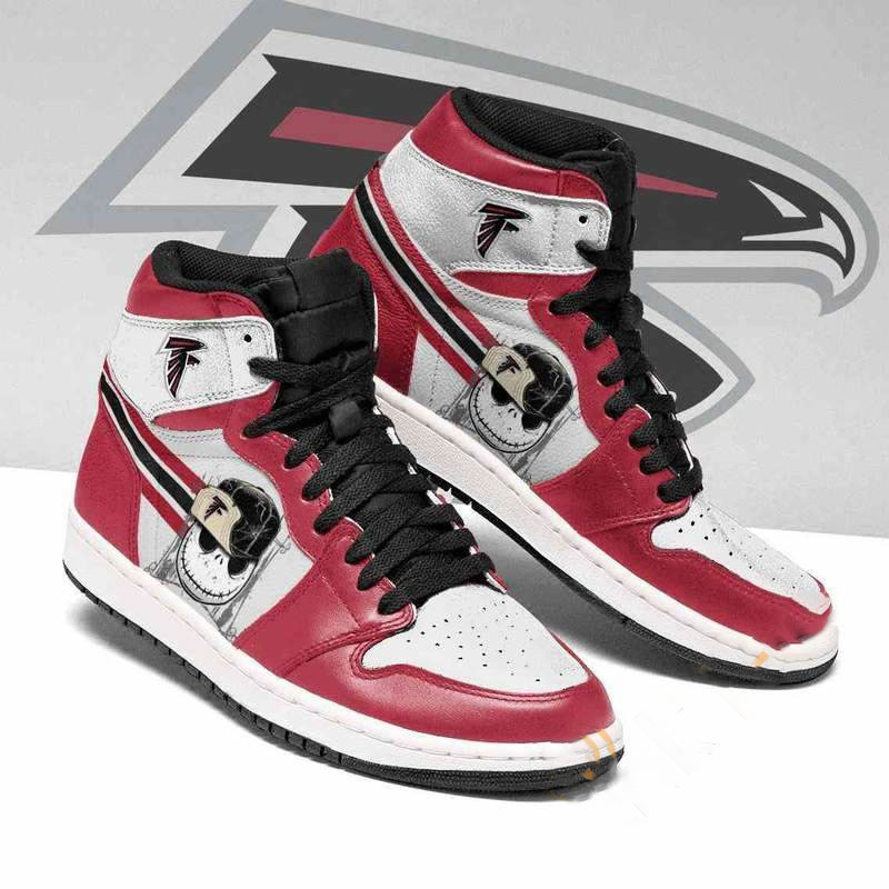 Atlanta Falcons Nfl Football Jack Skellington Custom Air Jordan Shoes