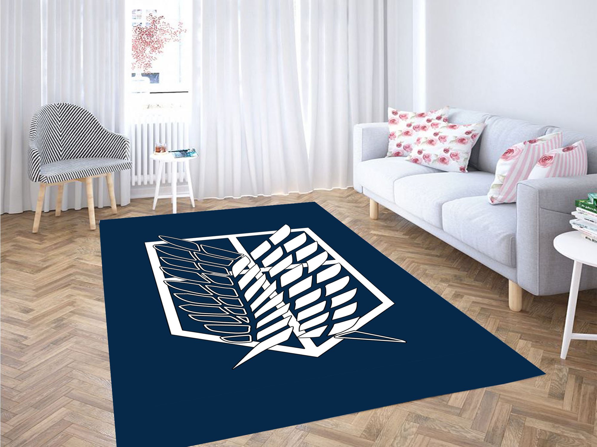 Attack On Titan Logo Carpet Rug
