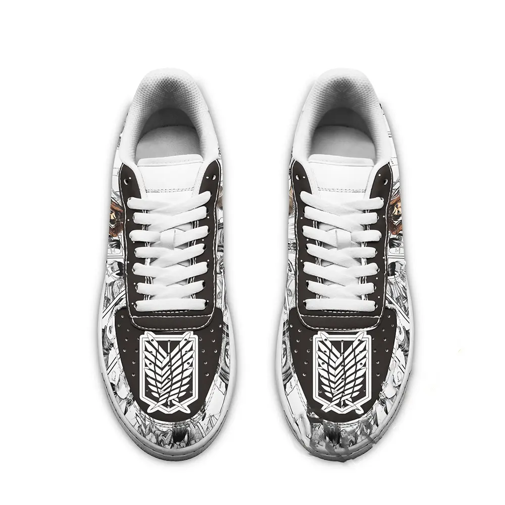 Attack On Titan Manga Anime Fan Gift Idea Amazon Nike Air Force Shoes
