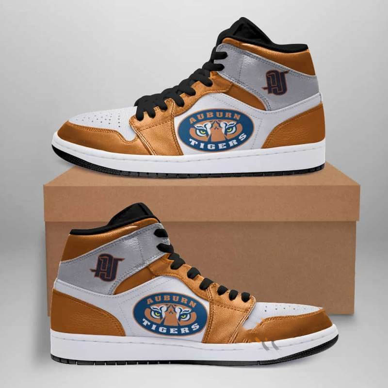 Auburn Tigers American Football Custom Air Jordan Shoes