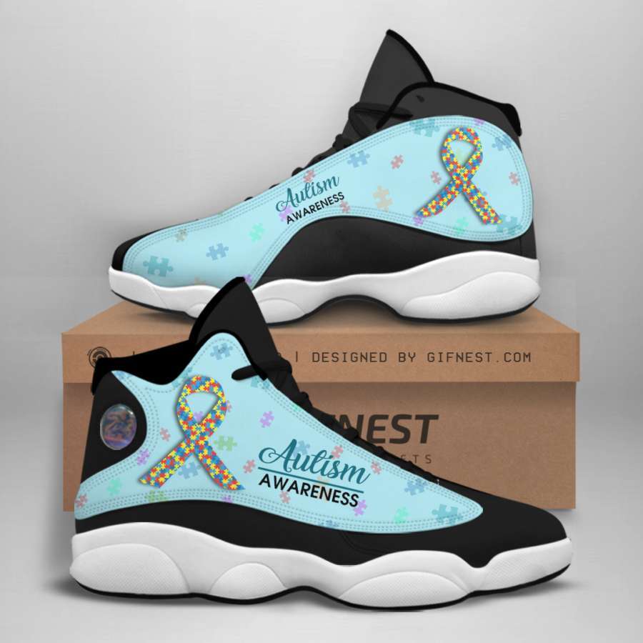 Autism Awareness Custom Air Jordan Shoes