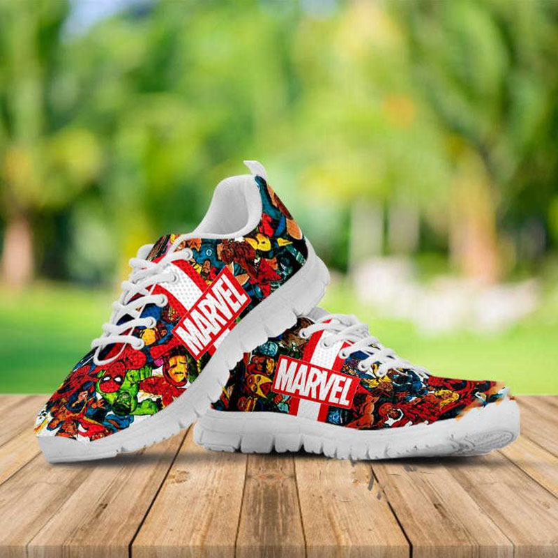 Avengers Custom Painted Marvel Studio Superhero Movie Running Nike Roshe Shoes
