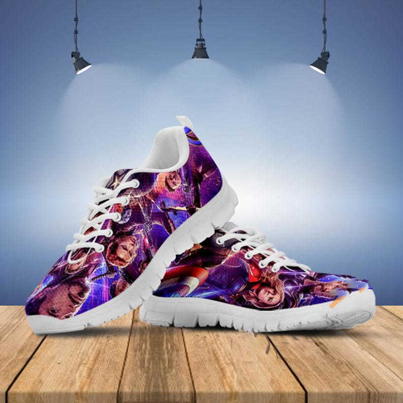 Avengers Custom Painted Marvel Studio Superhero Movie Running Nike Roshe Shoes