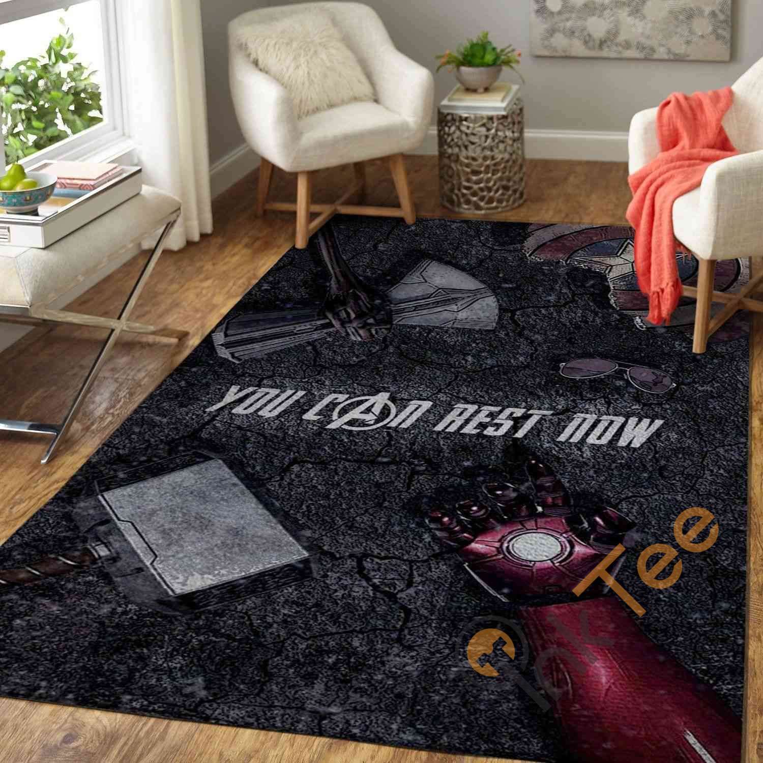Avengers: End Game Area Rug