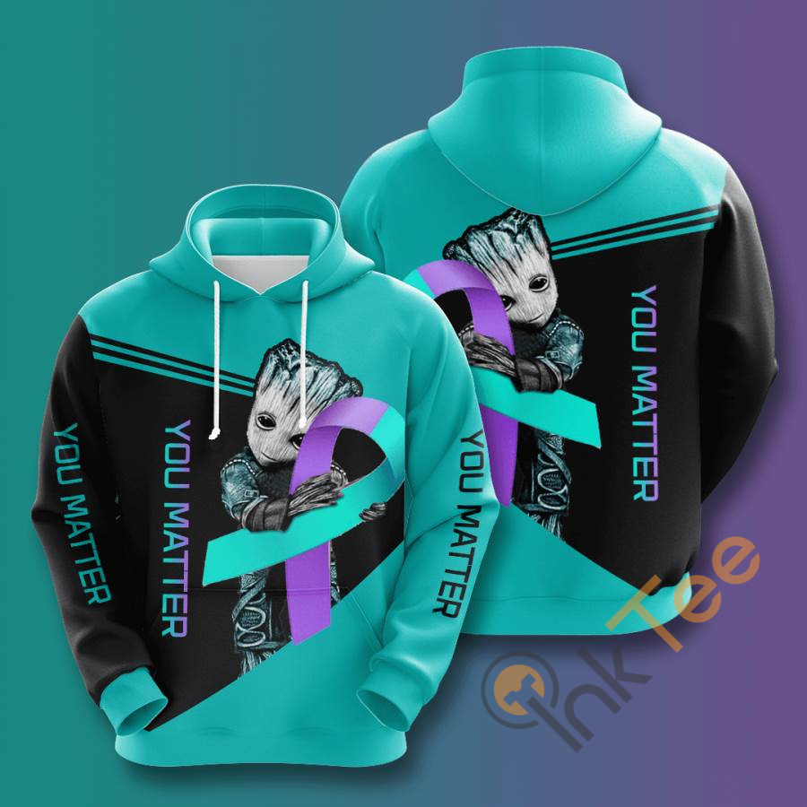 Awareness Usa Hoodie 3D