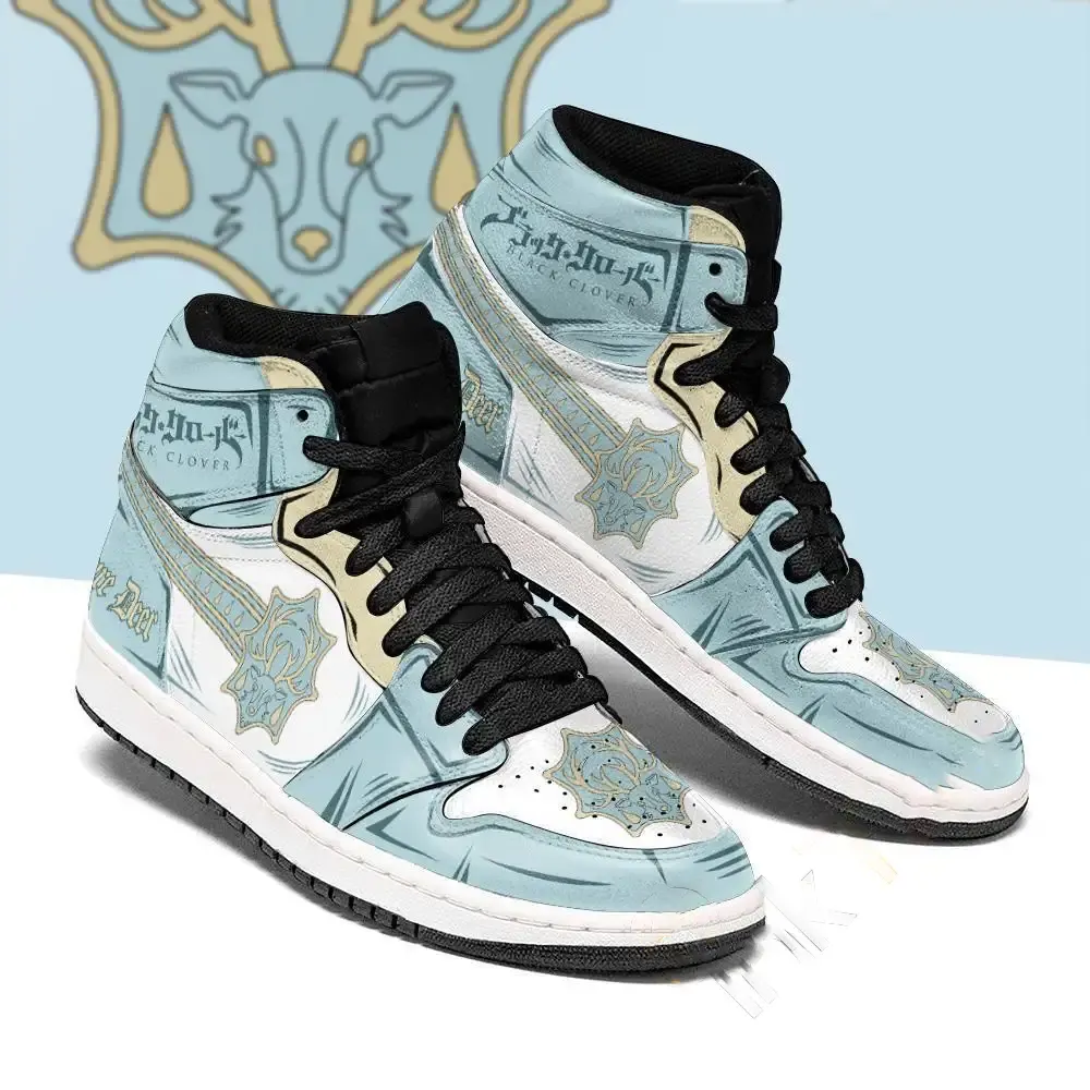 Azure Deer Magic Knight Black Clover Anime Amazon Air Jordan Shoes