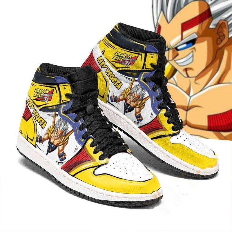 Baby Vegeta Second Form Dragon Ball Gt Personalized Air Jordan Shoes