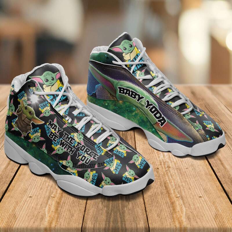Baby Yoda Air Jordan Shoes
