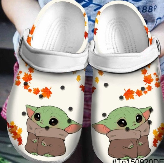 Baby Yoda Crocband Crocs Clog Shoes