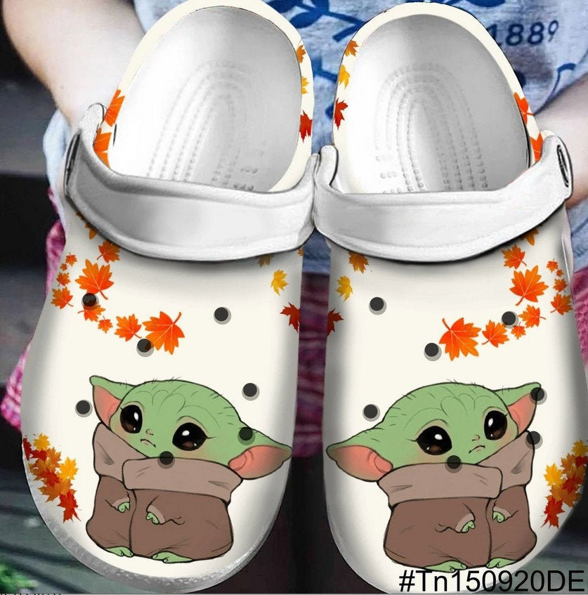 Baby Yoda Crocs Clog Shoes