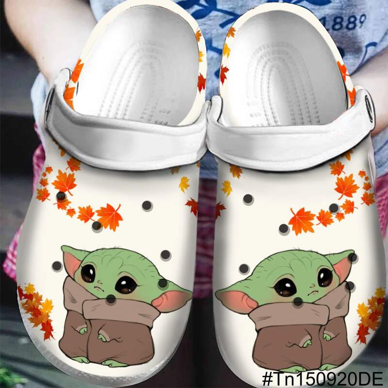 Baby Yoda Crocs Clog Shoes