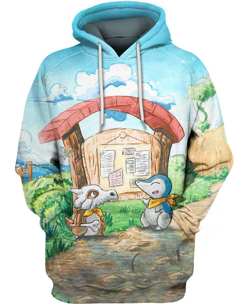 Back To The Start Hoodie 3D