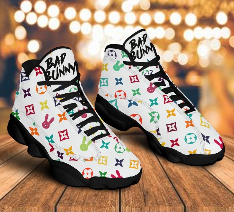 Bad Bunny Lv Air Jordan Shoes