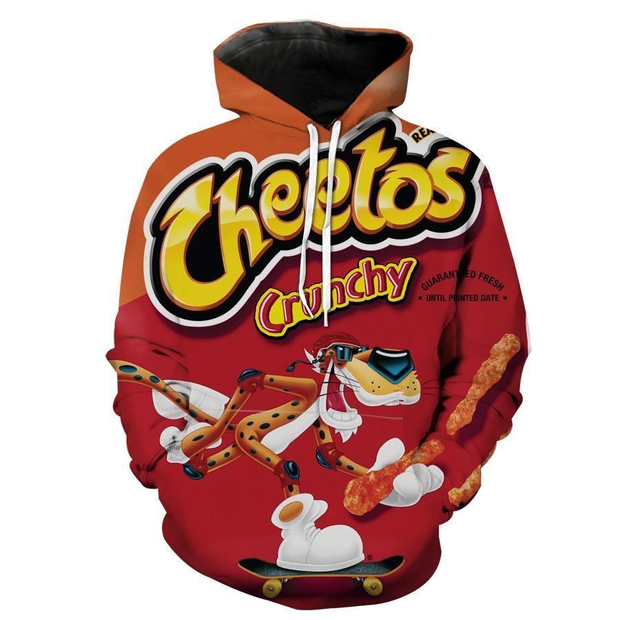 Bag Of Cheetos Funny Food Cheetos Hoodie 3D