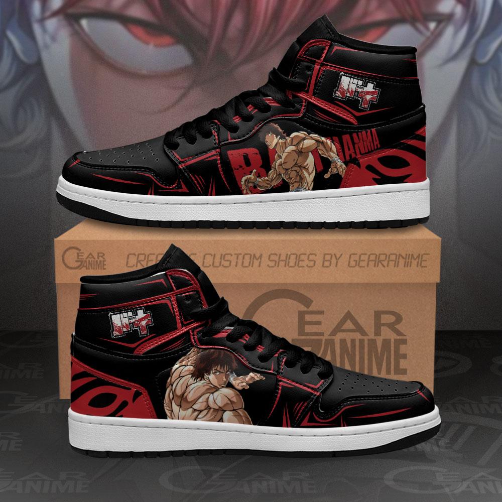 Baki Custom Anime Air Jordan Shoes