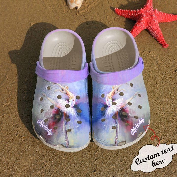 Ballet Personalized A Passion For Crocs Clog Shoes