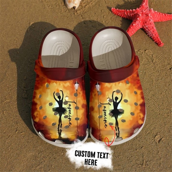 Ballet Personalized Retro Crocs Clog Shoes