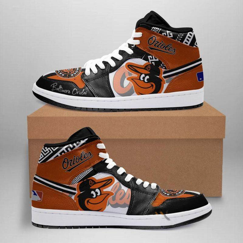 Baltimore Orioles Custom Air Jordan Shoes