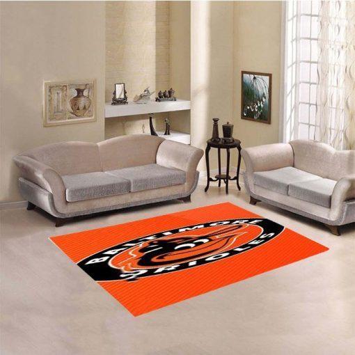Baltimore Orioles Mlb Baseball Area Limited Edition Rug