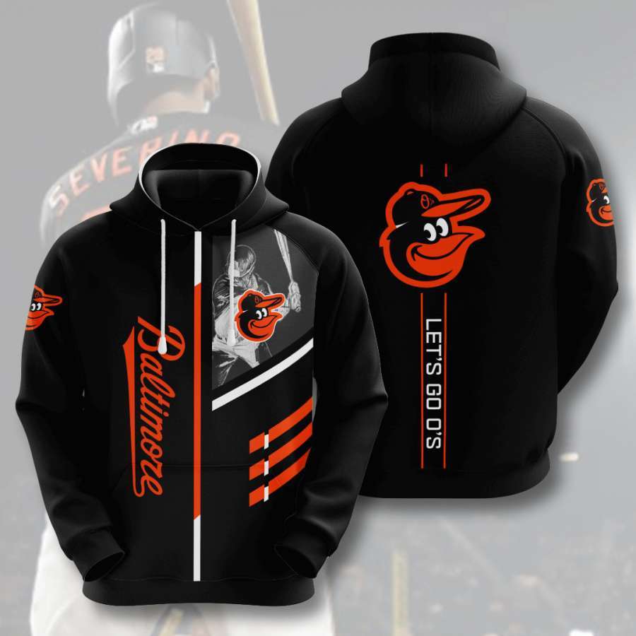 Baltimore Orioles Custom Hoodie 3D