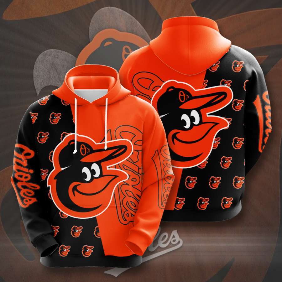 Baltimore Orioles Custom Hoodie 3D