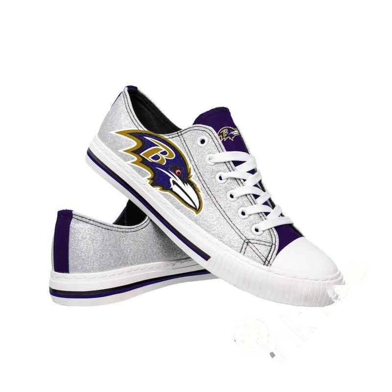 Baltimore Ravens Nfl Low Top Shoes