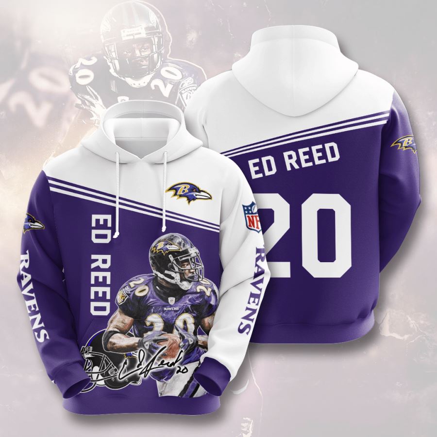 Baltimore Ravens Custom Hoodie 3D