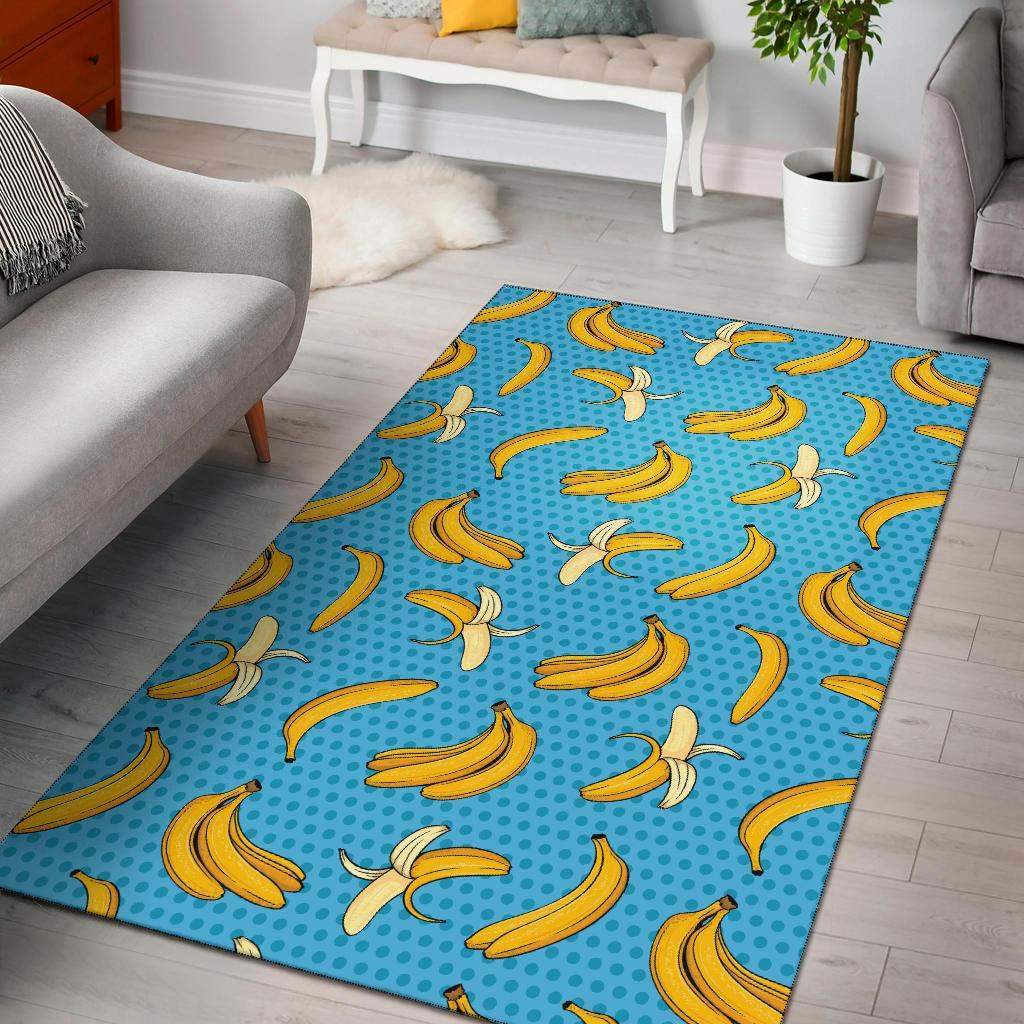 Banana Pattern Print Design Limited Edition Rug