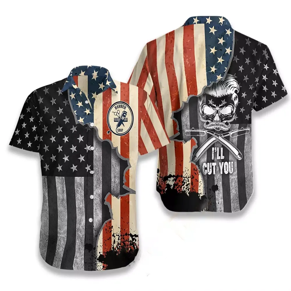 Barber Shop Hawaiian shirts