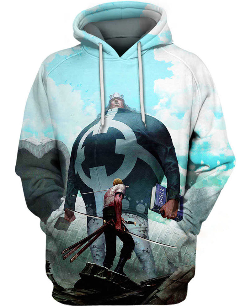 Bartholomew Kuma Zoro?s Battle Hoodie 3D