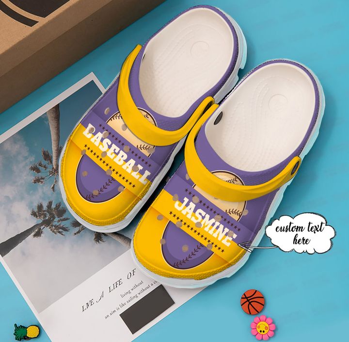 Baseball Personalized Duality Ball Crocs Clog Shoes