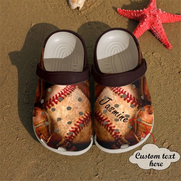 Baseball Personalized Retro Crocs Clog Shoes