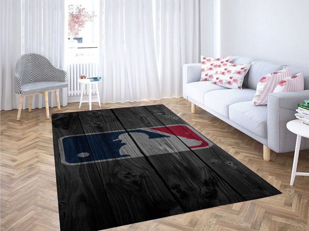 Baseball Players Living Room Modern Carpet Rug