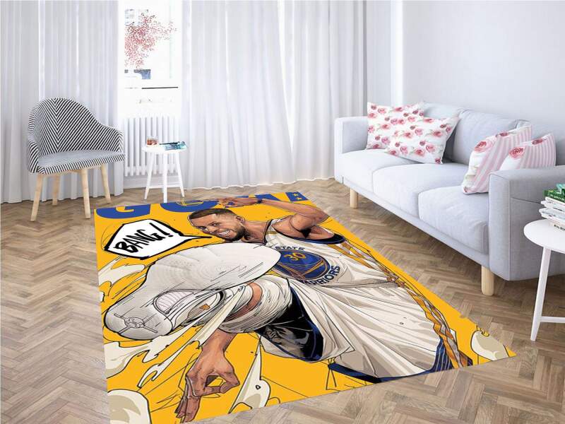 Basketball Comics Carpet Rug