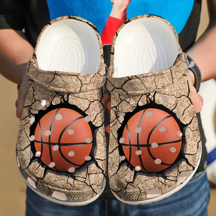Basketball Crack Crocs Clog Shoes