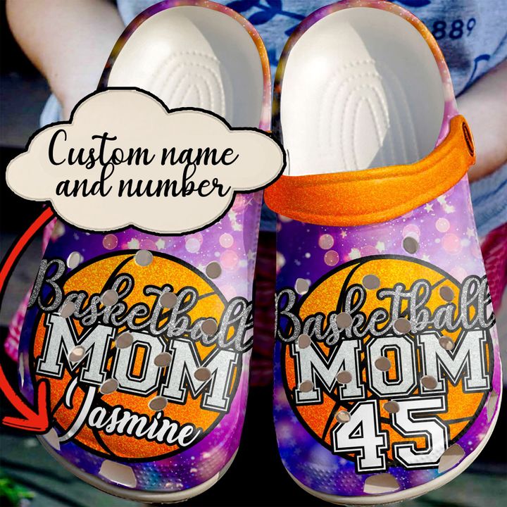 Basketball Glowing Mom Crocs Clog Shoes