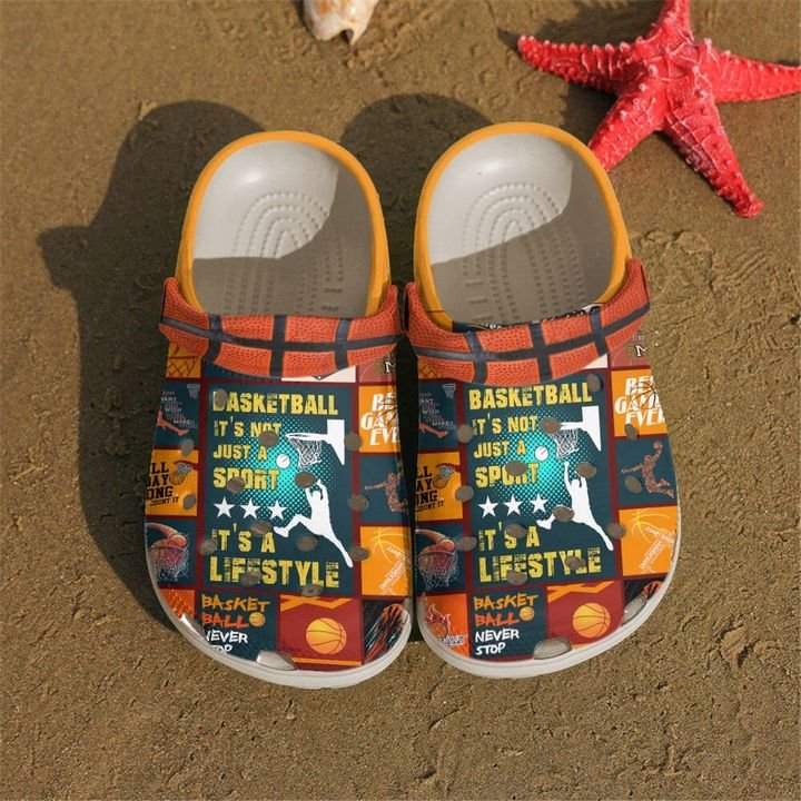 Basketball Is A Lifestyle Crocs Clog Shoes