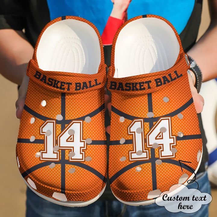 Basketball Personalized Ball Crocs Clog Shoes