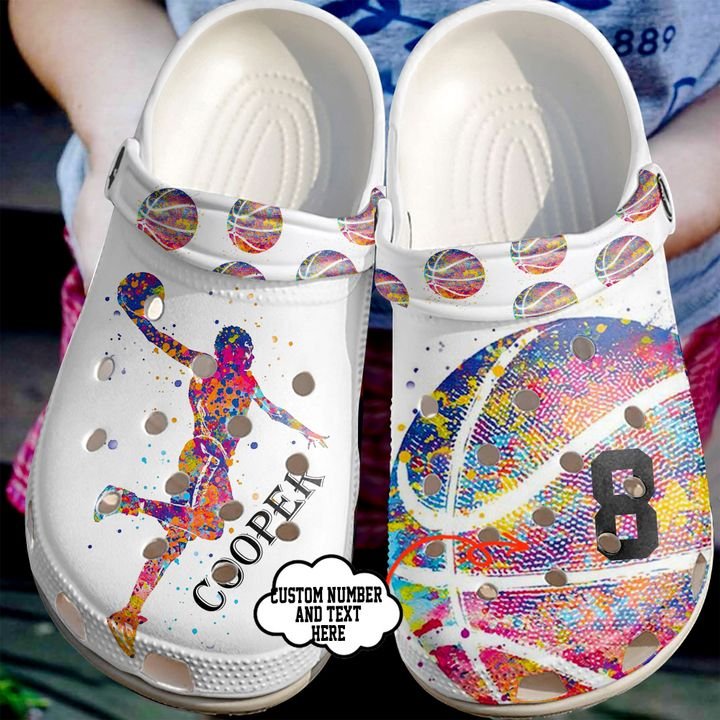 Basketball Personalized Life Crocs Clog Shoes