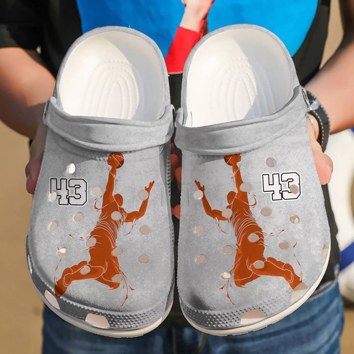 Basketball Personalized Player Crocs Clog Shoes