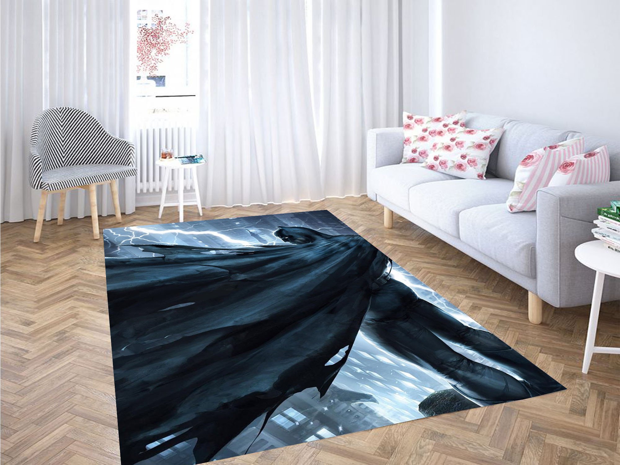 Batman Is Coming Carpet Rug
