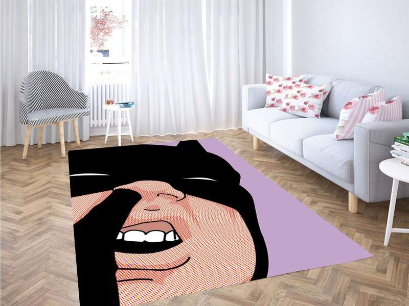 Batman Pop Art The Secret Life Of Heroes Carpet Rug