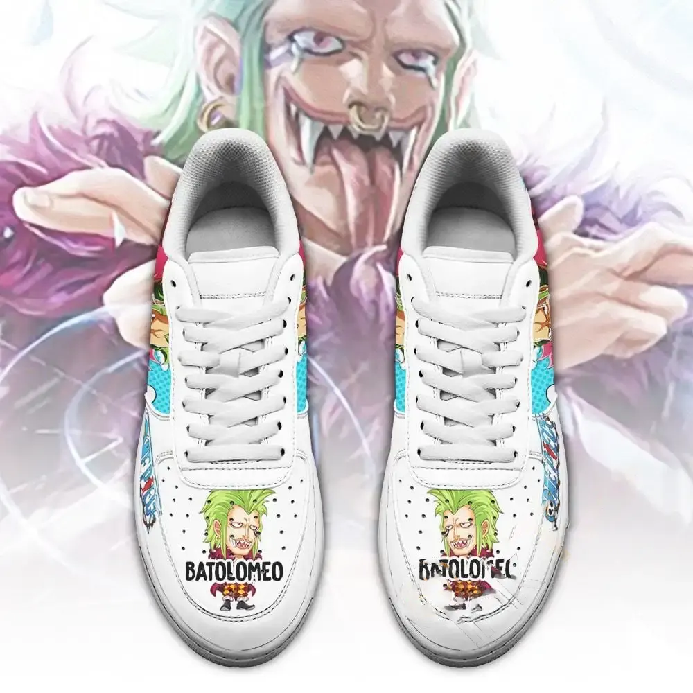Batolomeo Custom One Piece Anime Fan Amazon Nike Air Force Shoes