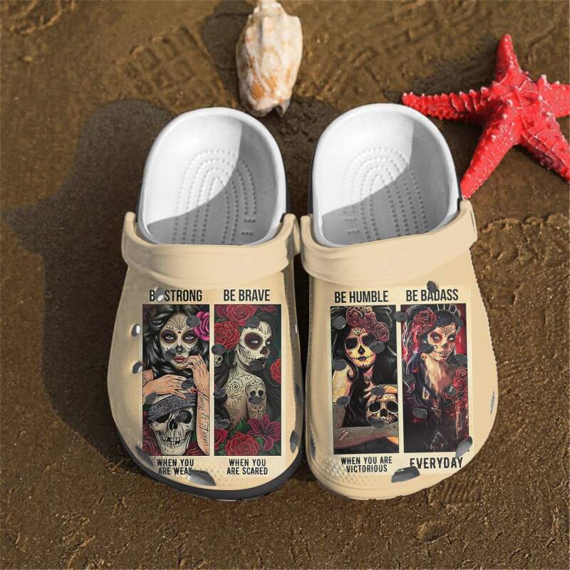 Be Strong Be Brave Crocband Crocs Clog Shoes