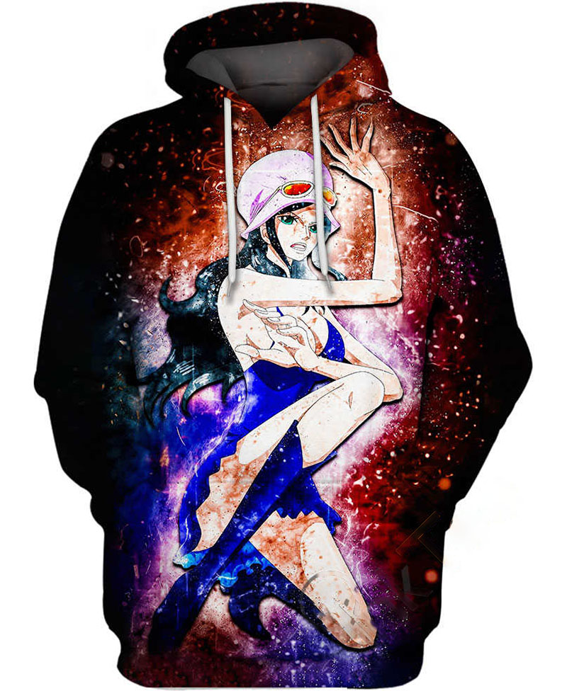 Beautiful Nico Robin Hoodie 3D